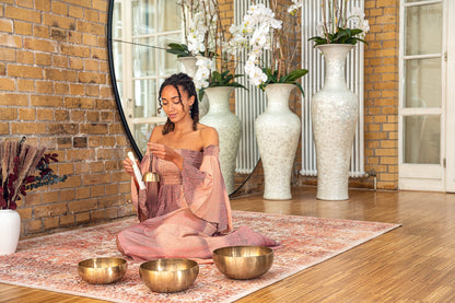 Cosmos Therapy Metal Singing Bowls Large Set of 4 / 4750g