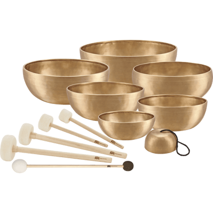 Chakra Metal Singing Bowl Set - 7 Handmade Sound Healing Bowls