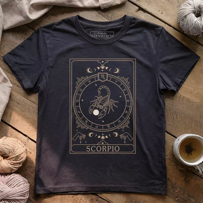 Scorpio Yarn Tarot T-shirt