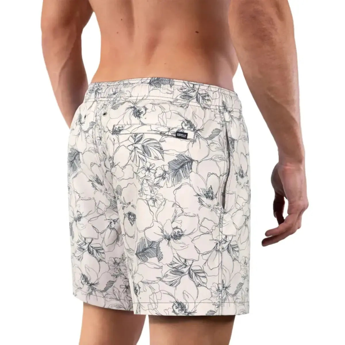 Secret Garden Hybrid Short, Compression Lined Swim and Resort Trunk