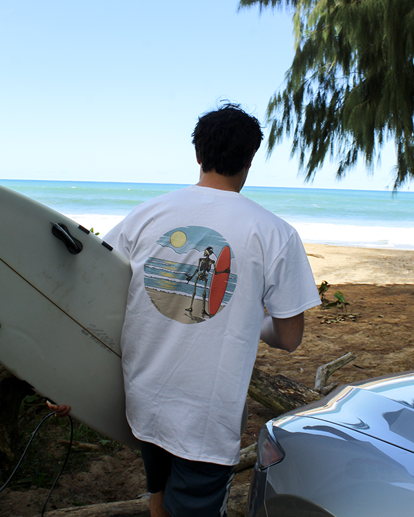 Koloa Shaka Skeleton Heavyweight T-Shirt