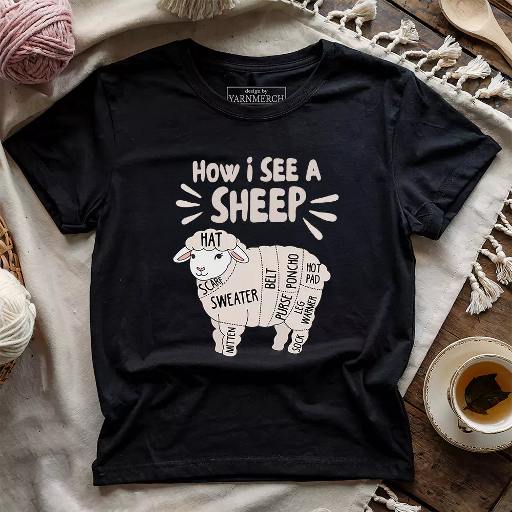How I See A Sheep T-shirt