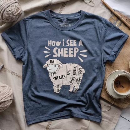 How I See A Sheep T-shirt