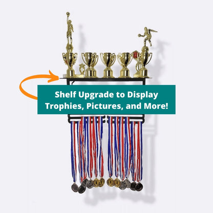 Fully Customized Medal Display Hanger - Single or Multi-Sport Rack