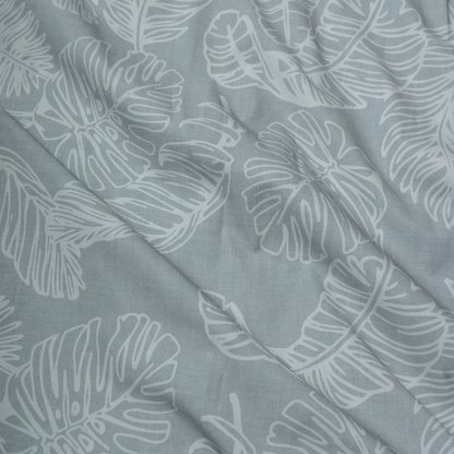 OLEU UV QUICK-DRY BOARDSHIRT - RAINFOREST SEA GREEN