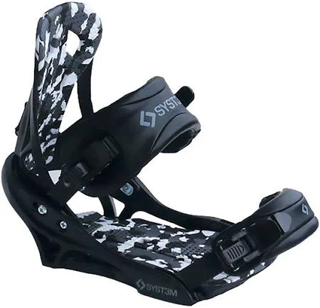 System MTN Snowboard with APX Bindings