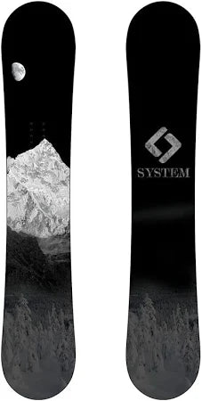 System MTN Snowboard with APX Bindings