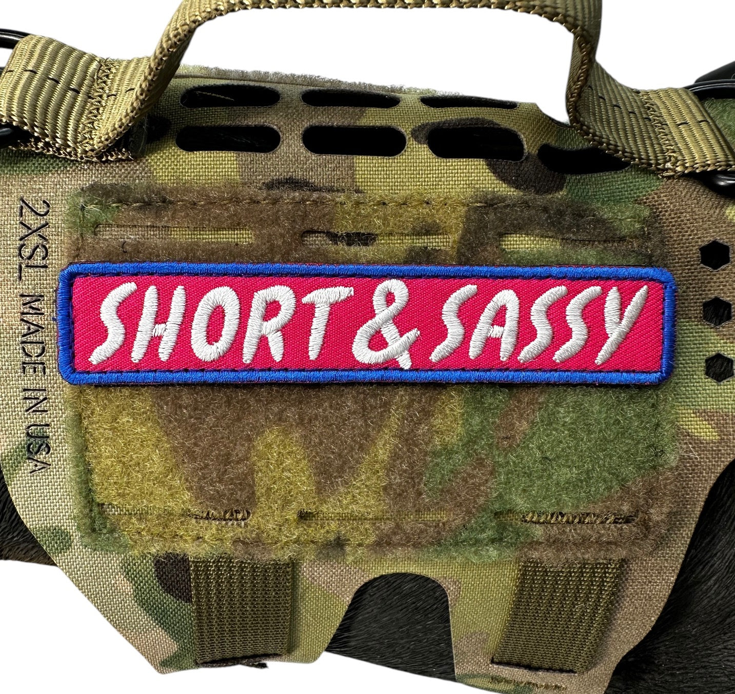 Short & Sassy Morale Patch