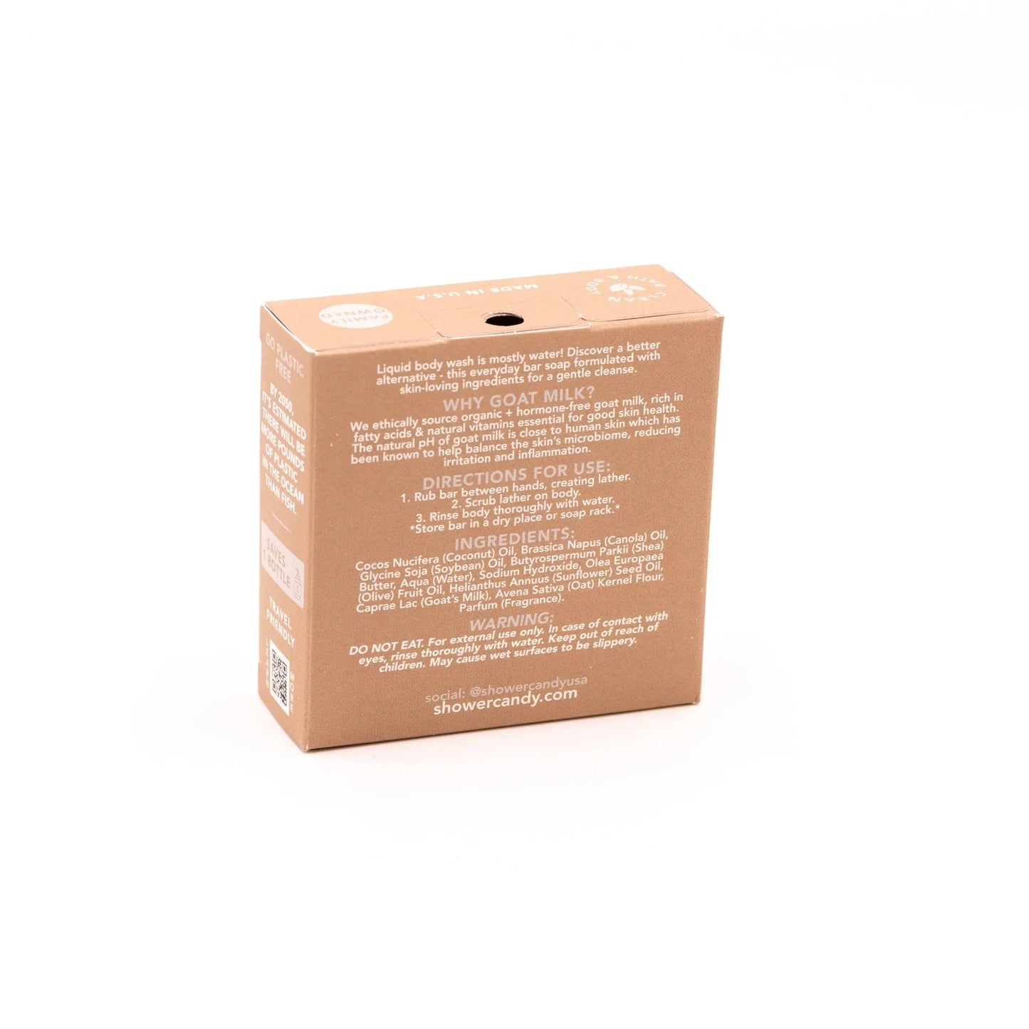 Classic Oatmeal Goat Milk Bar Soap – Gentle Hydrating Cleanse