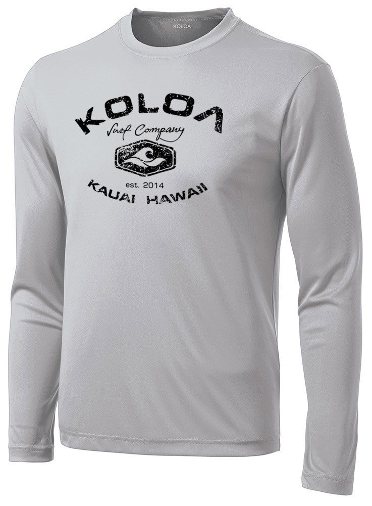 Koloa Vintage Arch Moisture Wicking Long Sleeve T-Shirt