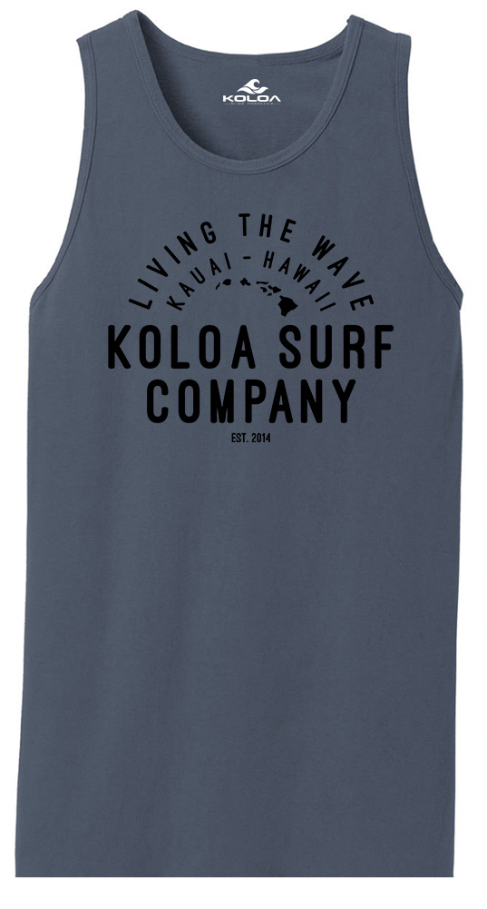 Koloa Simple Pigment-Dyed Tank Top