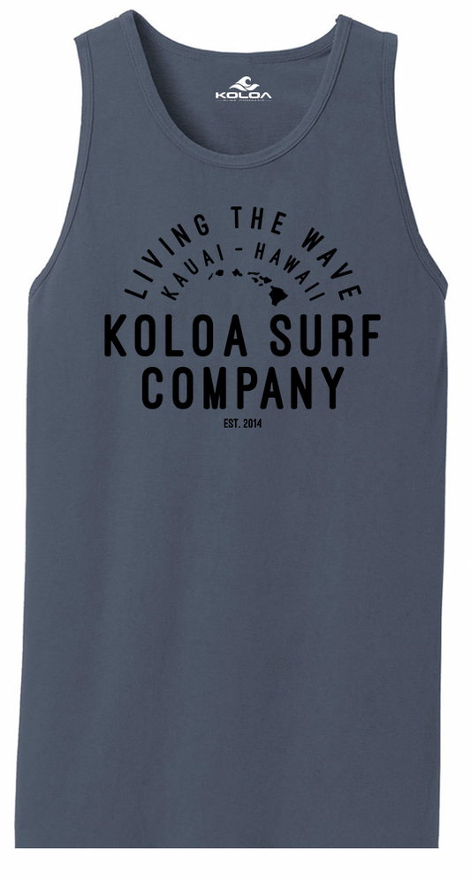 Koloa Simple Pigment-Dyed Tank Top