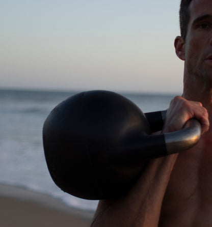 Adjustable Kettlebell 12–32 kg (26–71 lb) — Competition-Style, Black | SoCal Kettlebellz