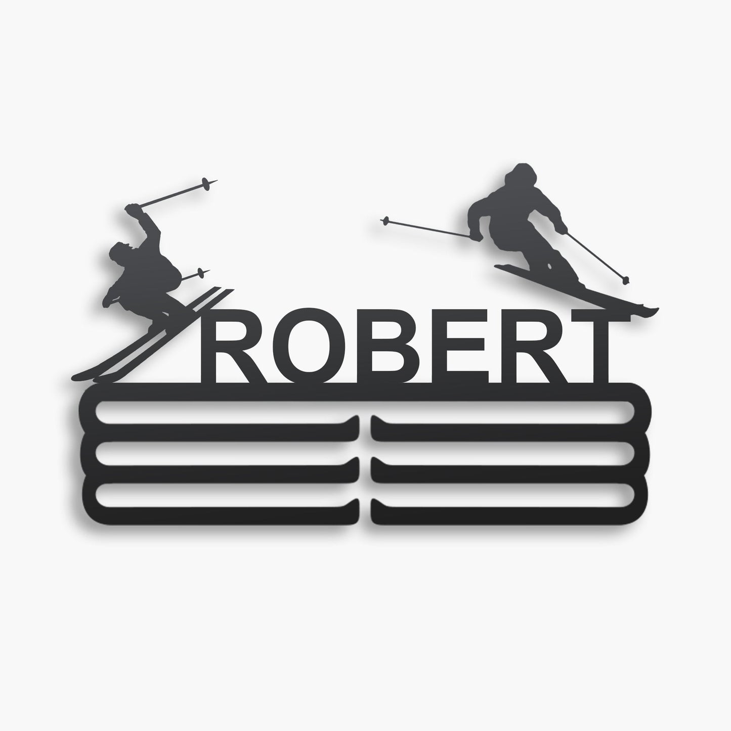 Skiing Medal Hanger