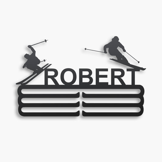 Skiing Medal Hanger