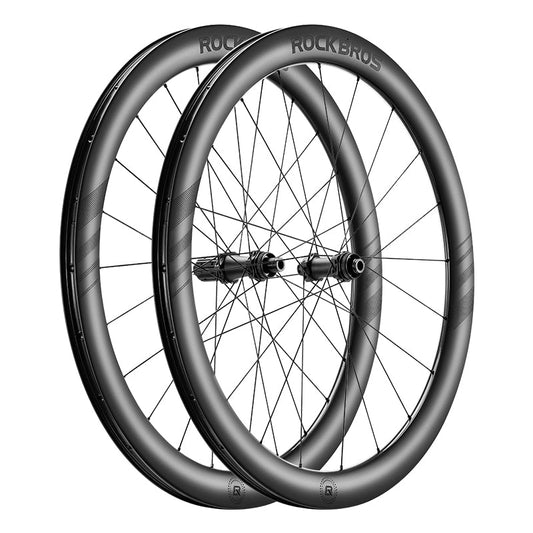 ROCKBROS Lightweight T700 Carbon Wheelset – Tubeless Ready Disc Brake