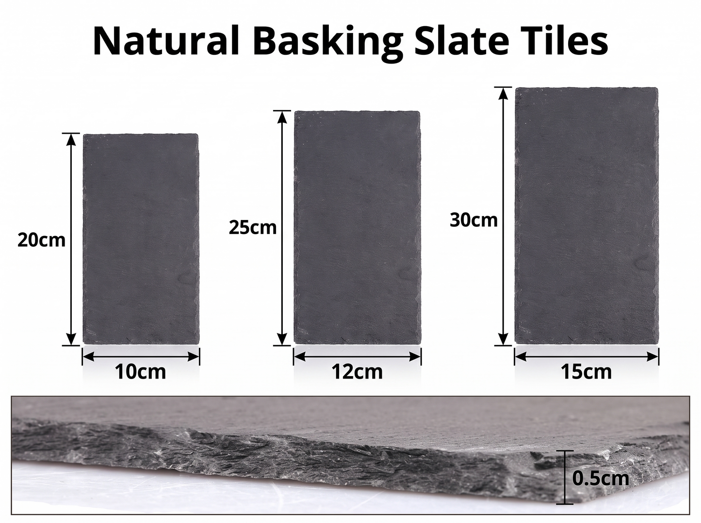 Natural Slate Basking Tiles