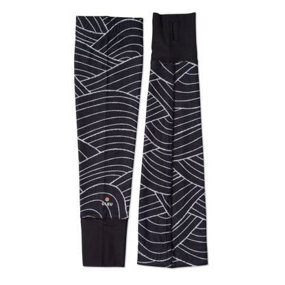 OLEU SUNSPORT™ UV ARM SLEEVES - STORM CARBON