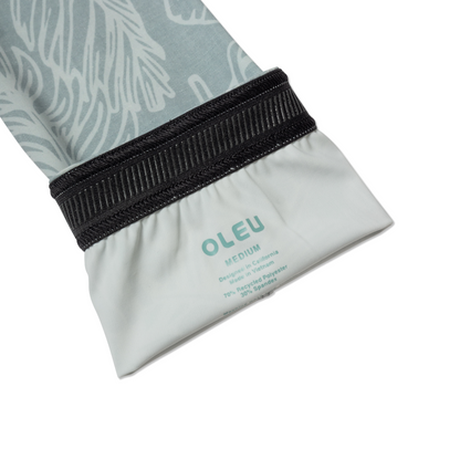 OLEU SUNSPORT™ UV ARM SLEEVES - RAINFOREST SEA GREEN