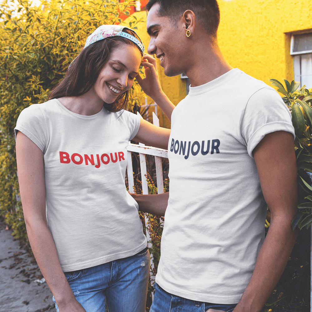 Bonjour Men's Organic Tee
