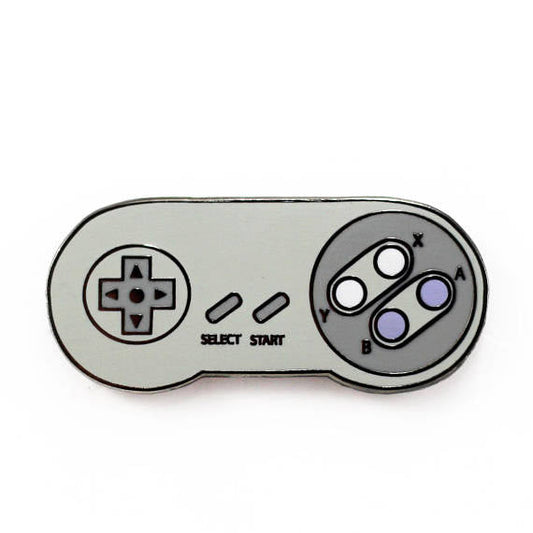 SNES Controller - Nintendo Enamel Pin