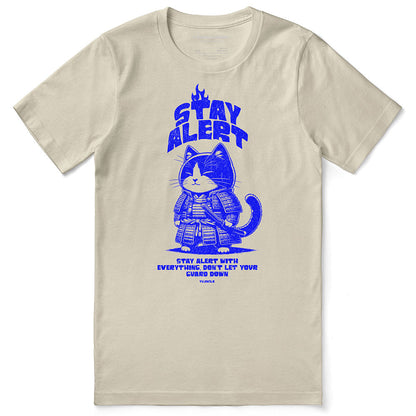 Stay Alert Cat T-Shirt