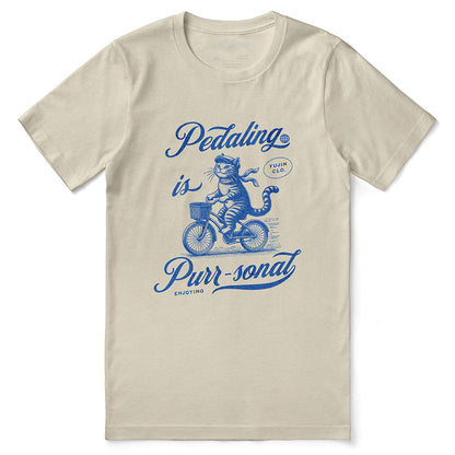 Pedaling Cat T-Shirt