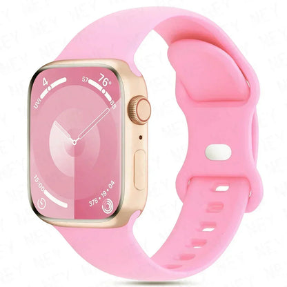 Silicone Apple Watch Band Series 11/10/9/8/7/6/5/4/ SE / Ultra 1/2/3