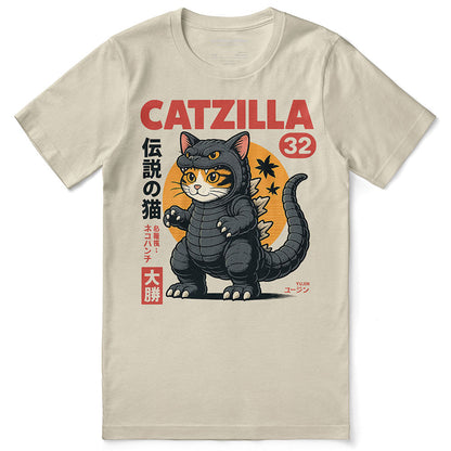 Catzilla Monster Cat T-Shirt