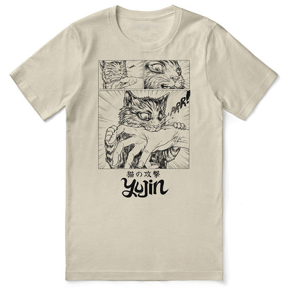 Sudden Attack Cat T-Shirt