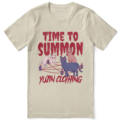Time To Summon Cat T-Shirt