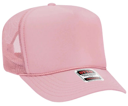 Me and Karma Kinda Vibe Like That Adult Otto Foam Trucker Hat