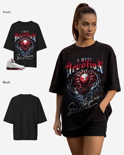 G West Solar Devotion Oversized Women's T-Shirt