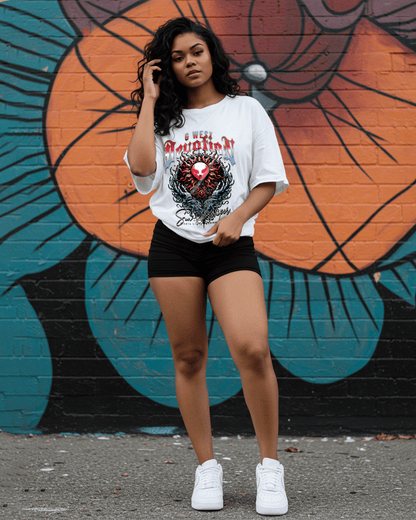 G West Solar Devotion Oversized Women's T-Shirt