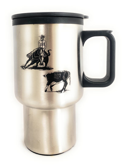 AJ Tack Stainless Steel Travel Mug - 14 oz.
