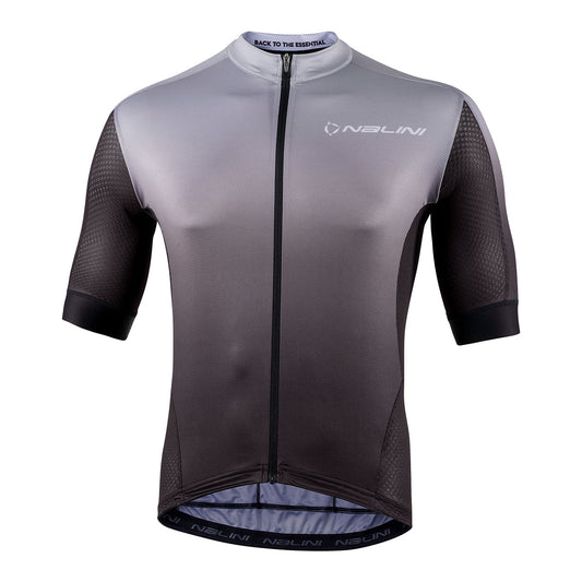 Nalini BAS SPEED Men's Cycling Jersey (Black/Grey) 2XL