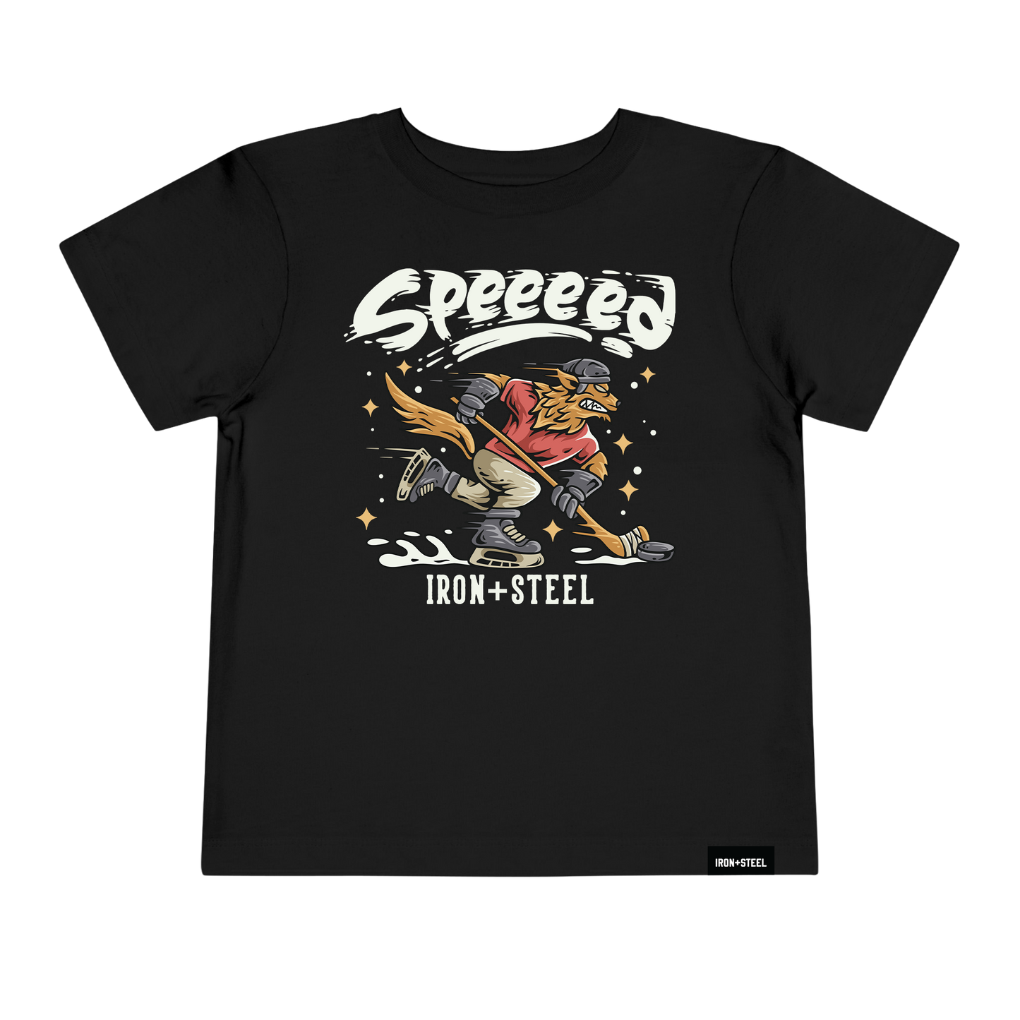 Speed Wolf Hockey Toddler Tee