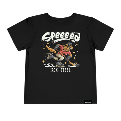 Speed Wolf Hockey Toddler Tee