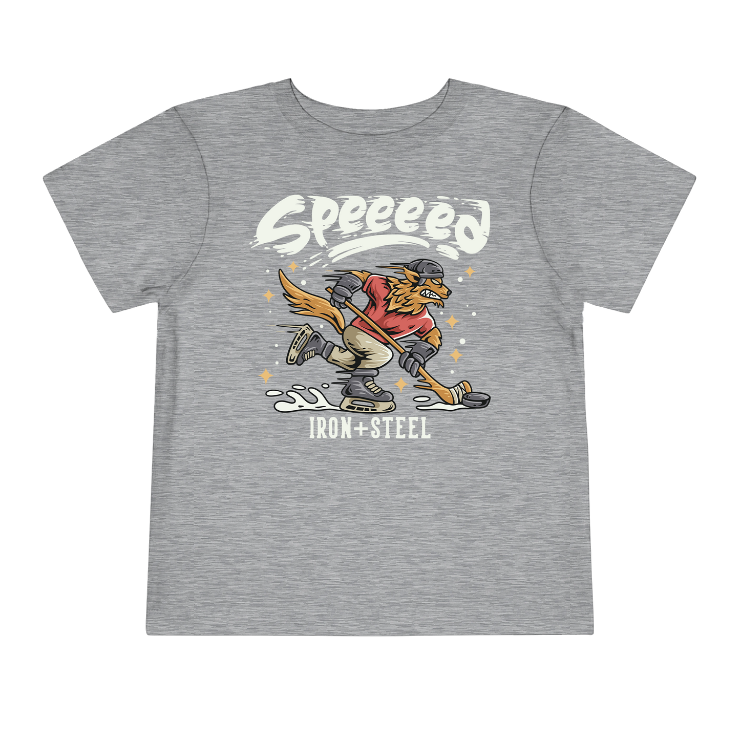 Speed Wolf Hockey Toddler Tee