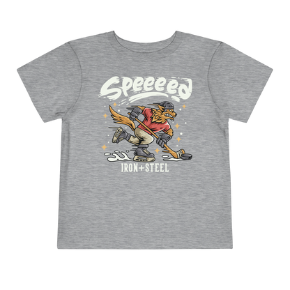Speed Wolf Hockey Toddler Tee