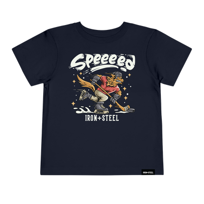 Speed Wolf Hockey Toddler Tee