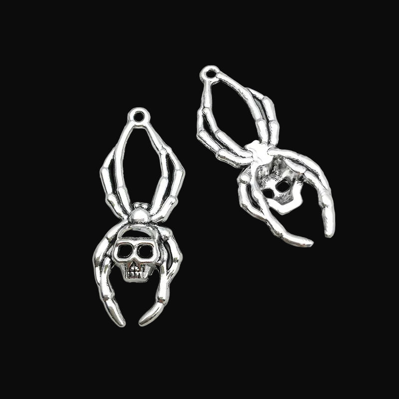 Spider & Web Alloy Charms