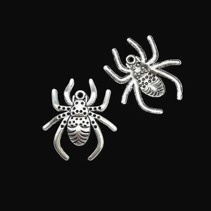Spider & Web Alloy Charms