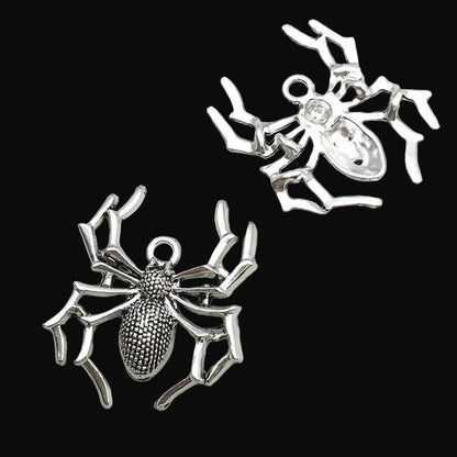Spider & Web Alloy Charms
