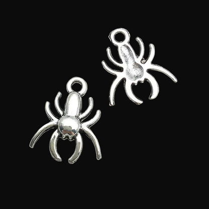 Spider & Web Alloy Charms
