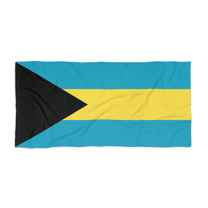 Bahamas Flag Beach Towel