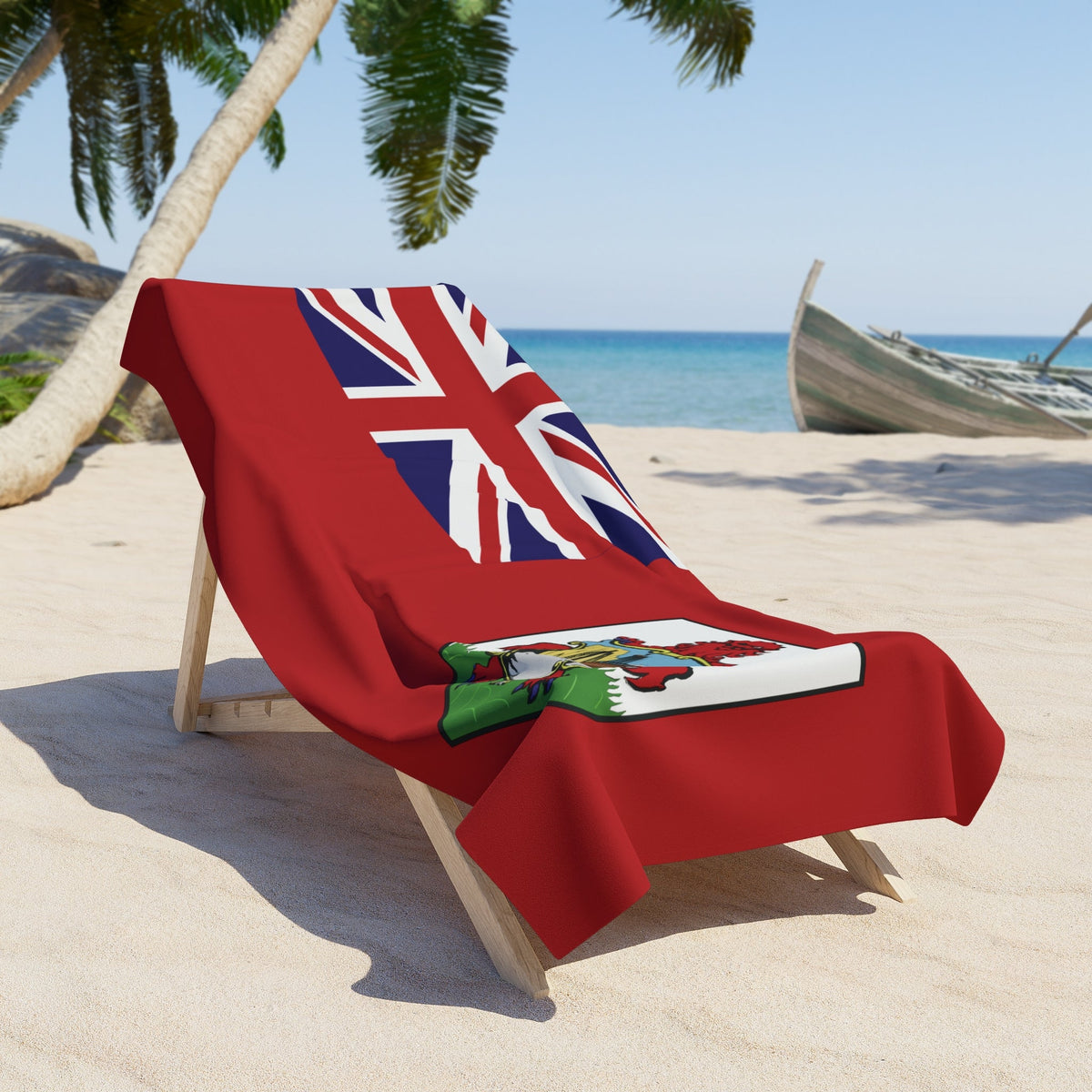 Bermuda Flag Beach Towel