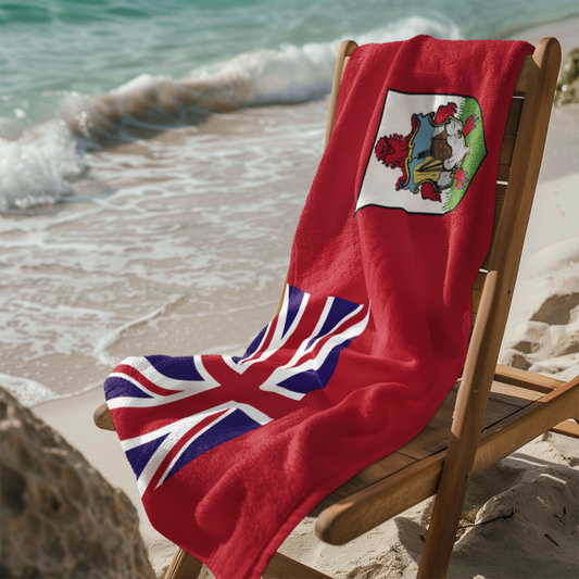 Bermuda Flag Beach Towel