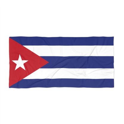 Cuba Flag Beach Towel