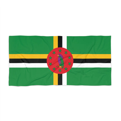 Dominica Flag Beach Towel